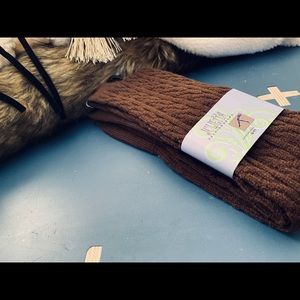 NWT Over the knee knit socks!!